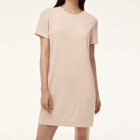 Aritzia Babaton Patricio Dress in Matte Pearl Size 0 - Picture 1 of 13